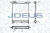 JDEUS RA0300600 Radiator, engine cooling